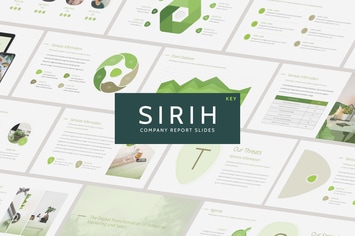 SIRIH - Company Report Keynote Template
