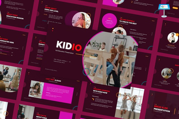 Kidio - Kids Education Keynote Template