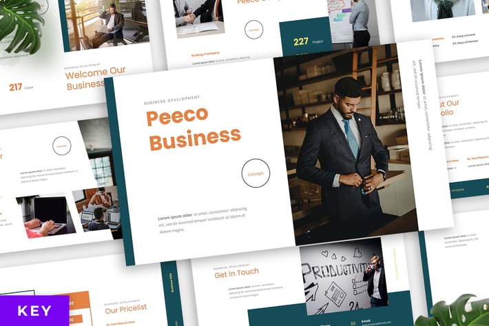 Peeco Business Presentation Template 