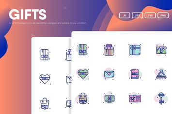 Gifts Icon Pack