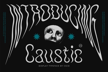 Caustic – Psychedelic Font