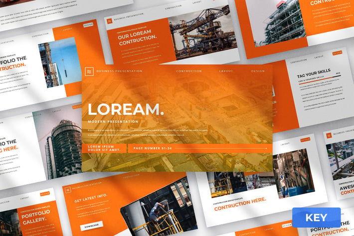 Loream - Keynote Presentation Template