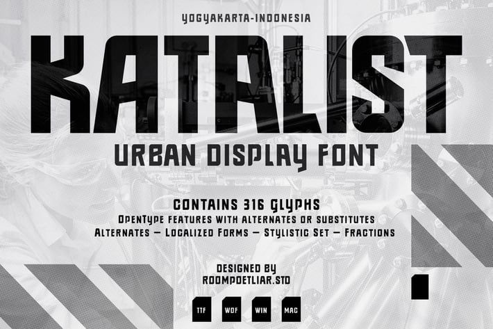 Katalist Display Font