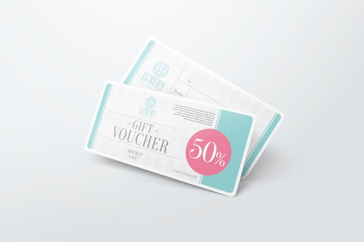Gift Voucher Mockups