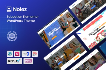 Nolez - Education Elementor WordPress Theme