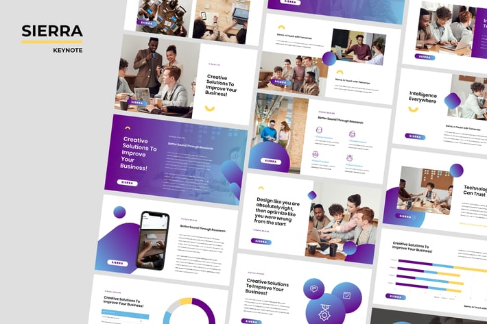 Sierra - Modern Keynote Template