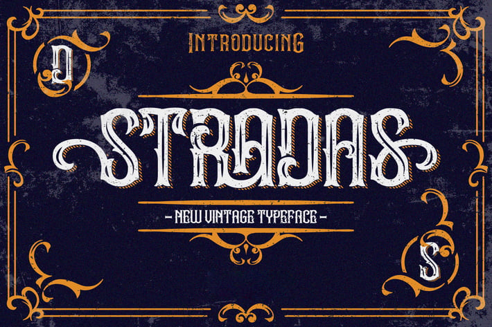 Stradas Display Font