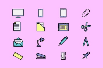 Office Bright Icons