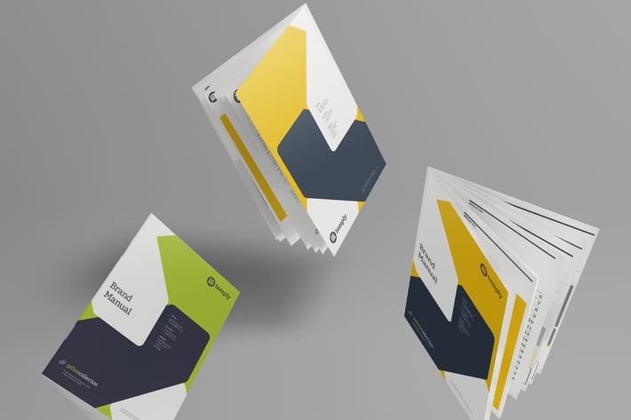 A4 Brochure/ Magazine-Booklet Mockups 