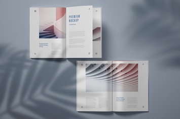 Vertical Catalogue, Magazine Mockup