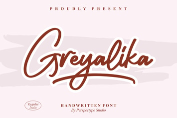 Greyalika Handwritten Font