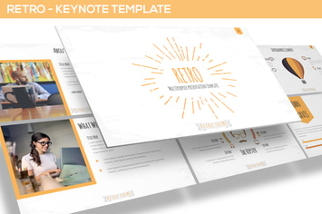 Retro - Keynote Template