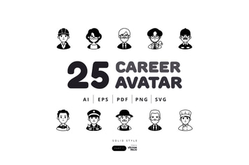 25 Career Avatar Character Design - Part 1