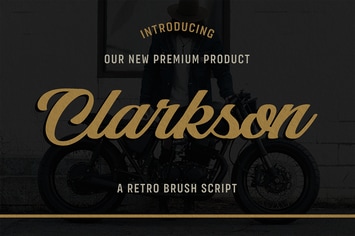 Retro Brush Script Font