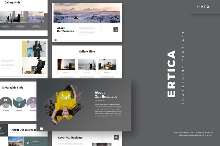 Ertica - Powerpoint Template