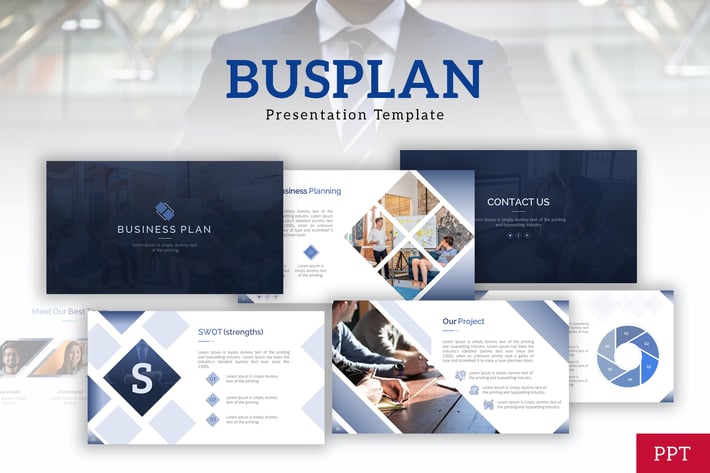 Busplan - Business Powerpoint Template 