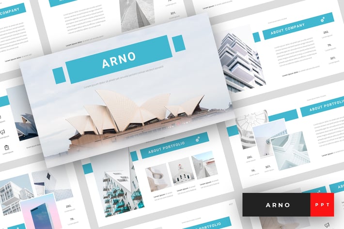 Arno - Architecture PowerPoint Template