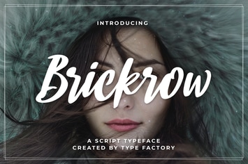 Brickrow - Script Typeface