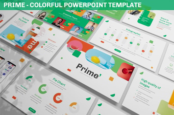 Prime - Colorful Powerpoint Template