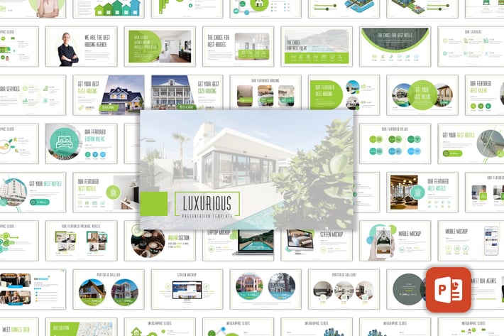 Luxurious - Real Estate PowerPoint Template