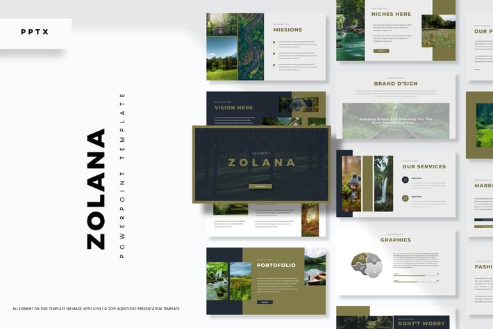 Zolana - Powerpoint Template