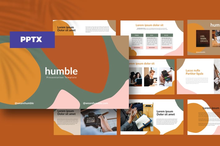 humble! - Powerpoint  Business Corporate