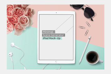 White iPad Mockup