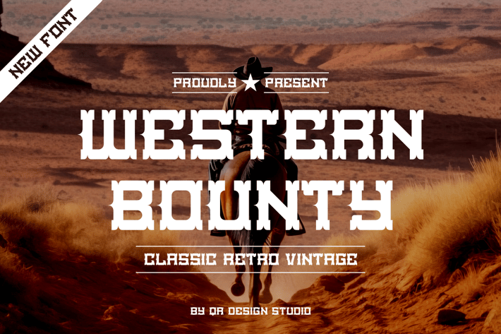 Western Bounty - Classic Typeface Font