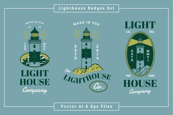 Lighthouse Badges