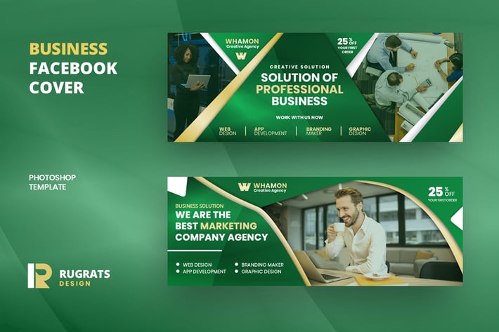 Business R7 Facebook Cover Template