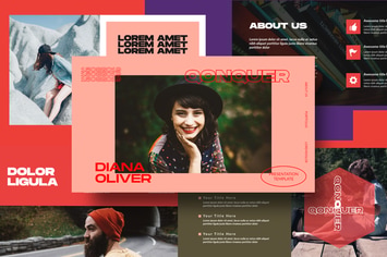 Qonquer - Urban keynote Business Corporate