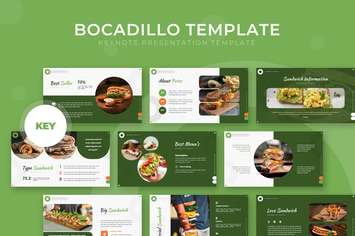 Bocadillo - Keynote Template