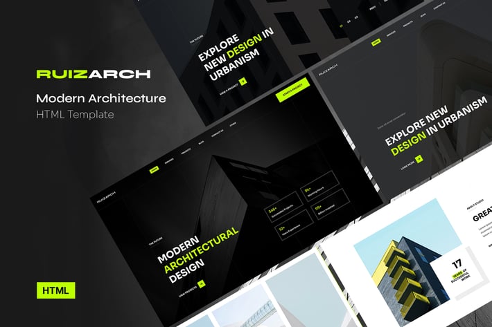 Ruizarch – Architecture & Interior Design Template