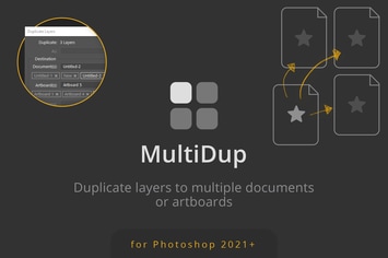 MultiDup - Batch Duplication in Photoshop