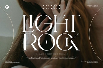 Light Rock - Elegant Modern Serif Font