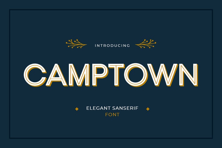 Camptown Sans Serif Font