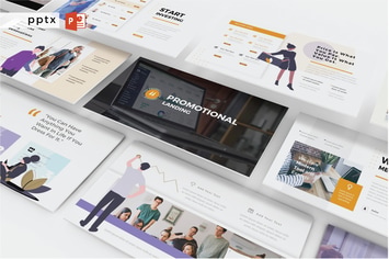 PROMOTIONAL LANDING - Powerpoint  V371 