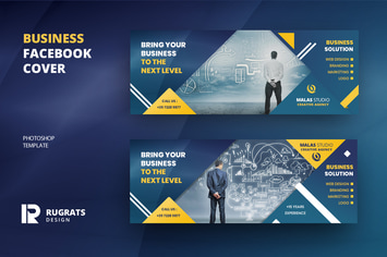 Business R2 Facebook Cover Template