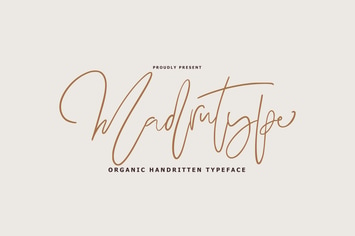 Madrutype Signature