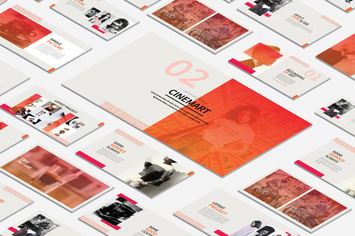Gradient Minimal Keynote Template 