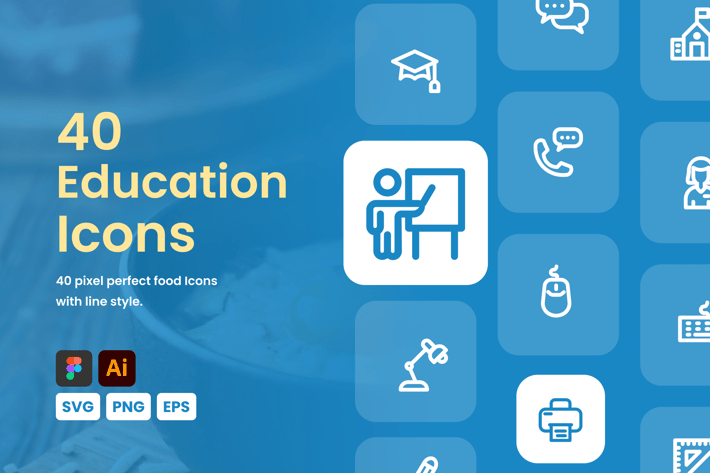 Education Icon Set