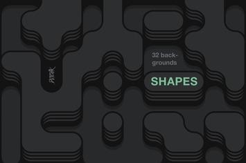 Shapes | Irregular Rounded Backgrounds