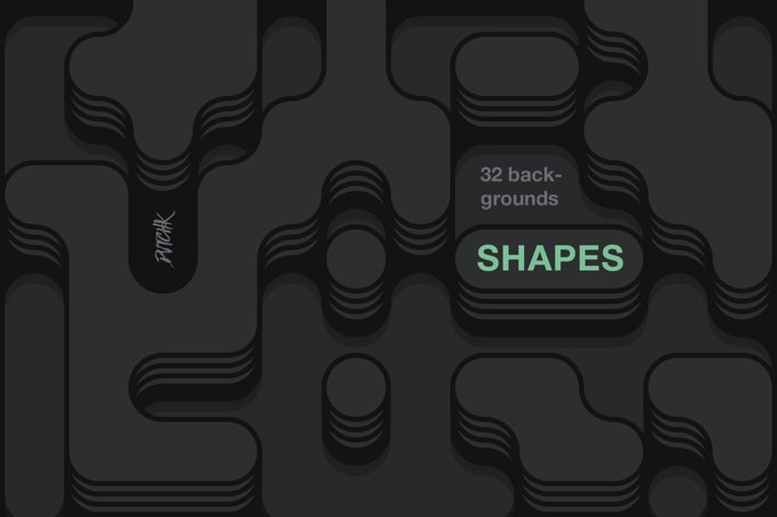 Shapes | Irregular Rounded Backgrounds