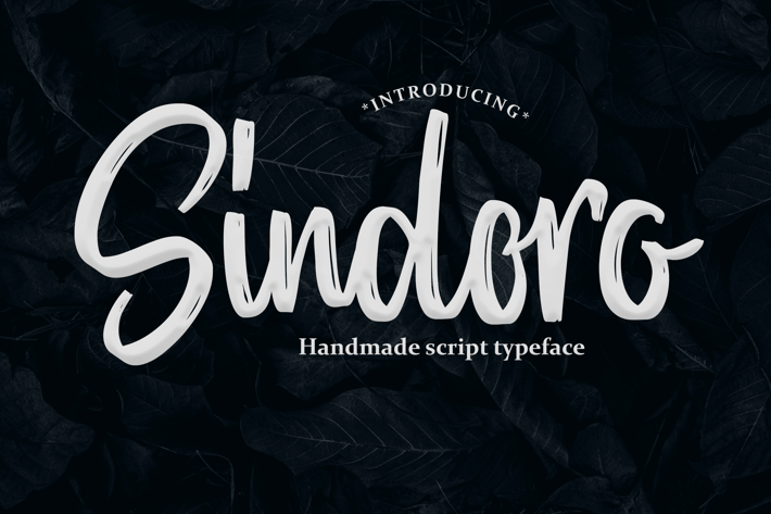 Sindoro - Handmade Script