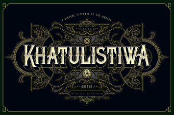 Khatulistiwa typeface