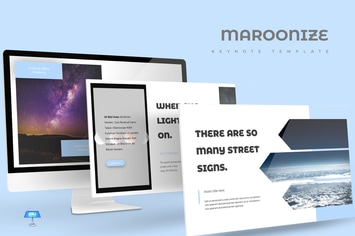 Maroonize - Keynote Template