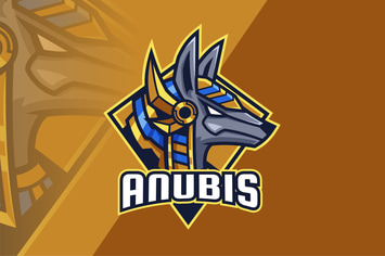 Anubis Esport Team Logo Design
