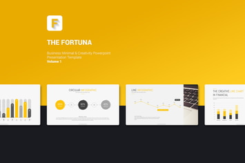 FORTUNA Minimal Presentation Template (PowerPoint)