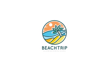Beach Trip Logo