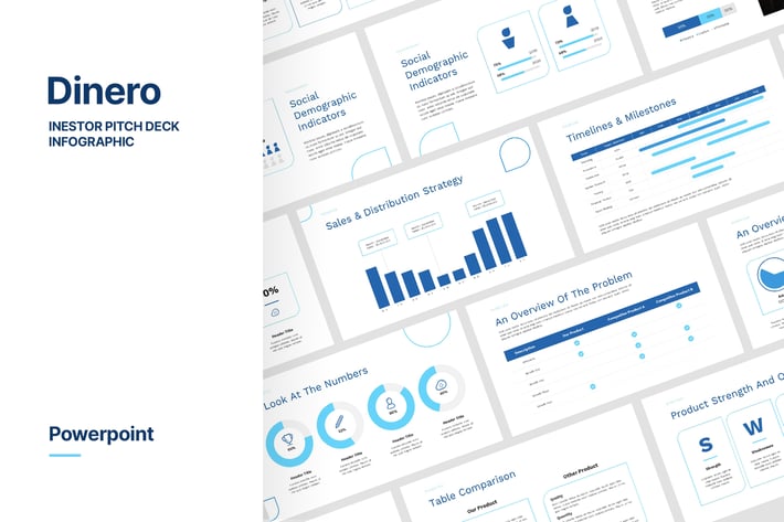 Marketing Pitch - Infographic powerpoint Template